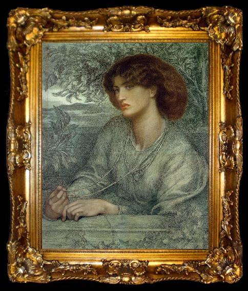 framed  Dante Gabriel Rossetti Aurea Catena, ta009-2